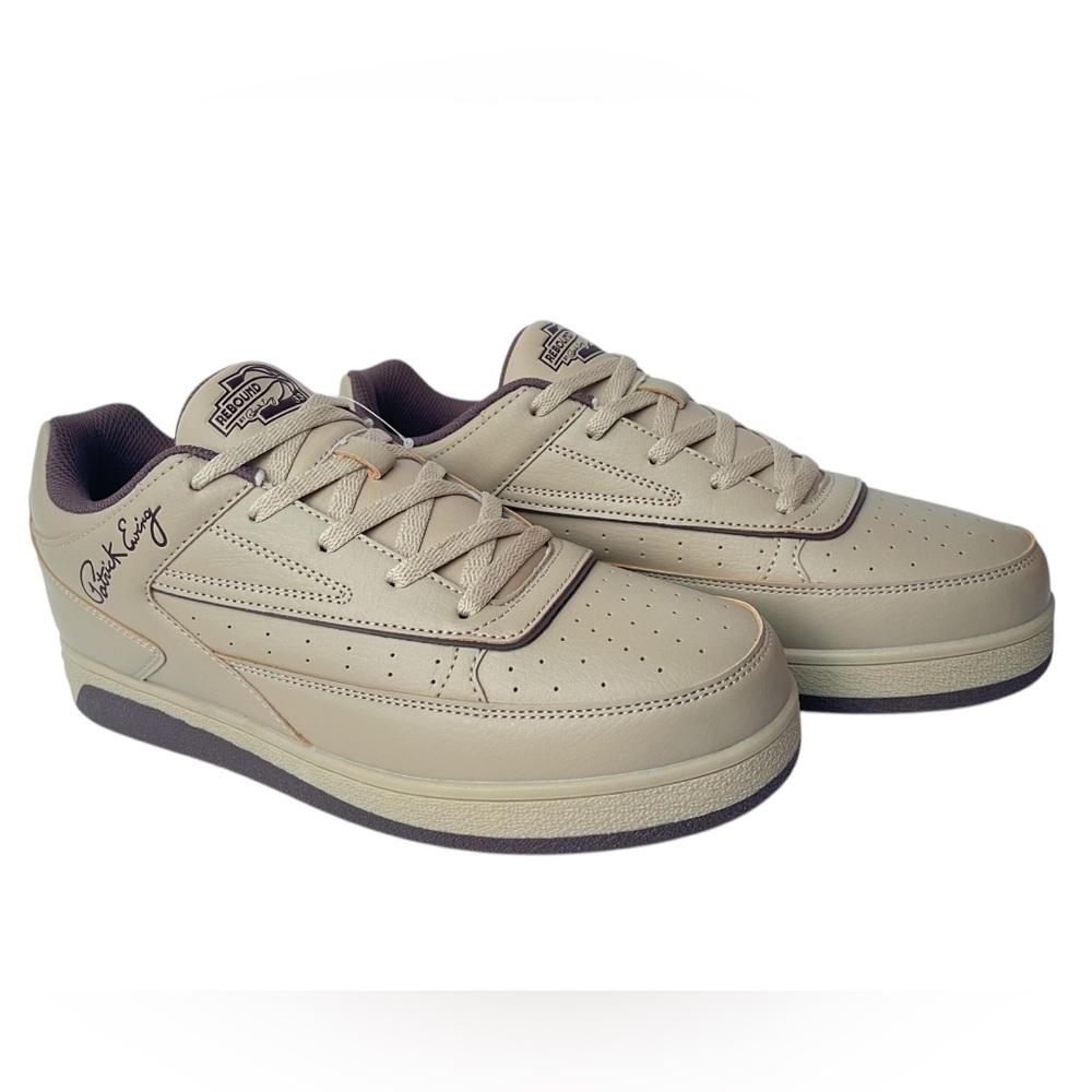 Ewing Orion Low Cream Maroon Men’s Sneakers NEW Patrick Ewing Shoes MultiSizes